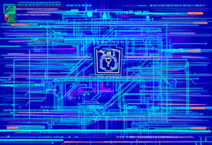 Cybersecurity threats 2026 shield and lock concept