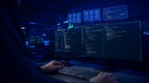 Three AI coding assistants compared on a developer workstation