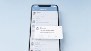 Removing social media posts with a delete dialog
