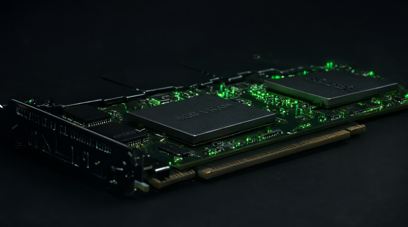 NVIDIA RTX 5060 Ti graphics card with 8GB VRAM