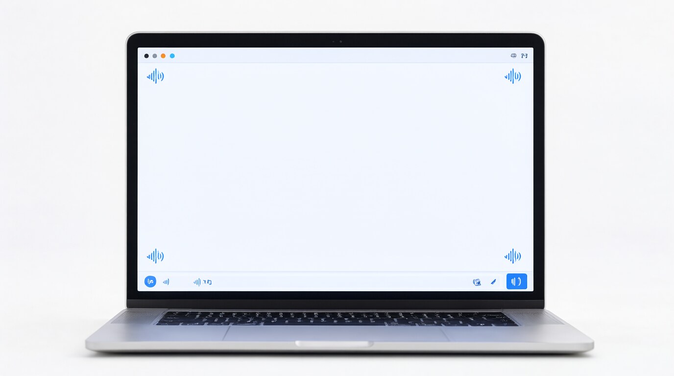 Windows 11 screen reader accessibility feature on a laptop